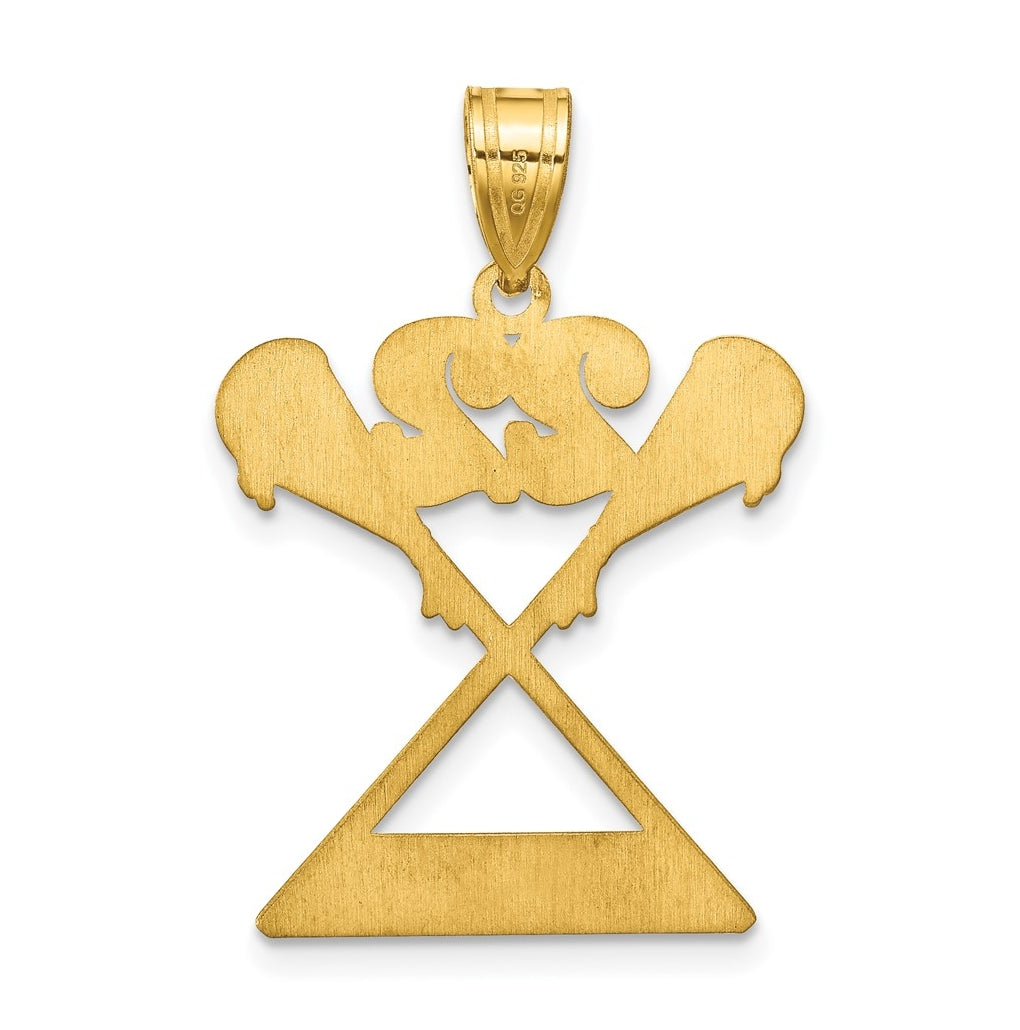 14k Yellow Or White Or Rose Gold Or Sterling Silver Personalized Lacrosse Pendant