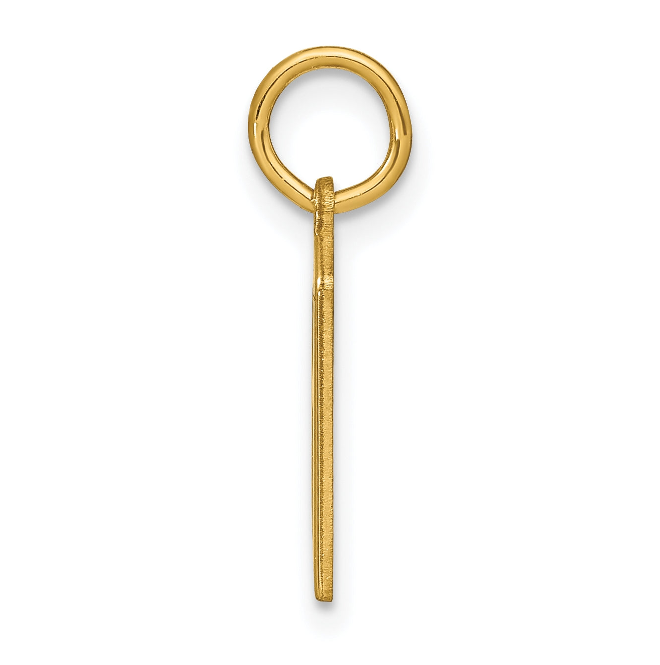 14K Yellow-Gold Initial A Pendant