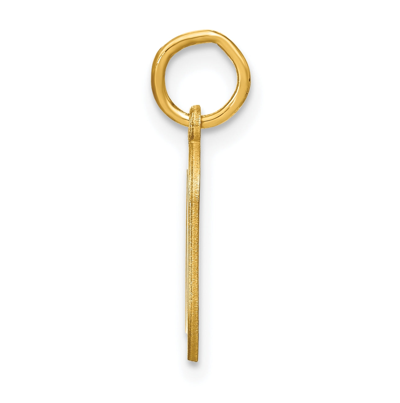 14K Yellow-Gold Initial D Letter Pendant