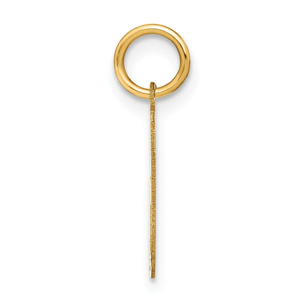 Sterling Silver Gold plated G Initial Pendant