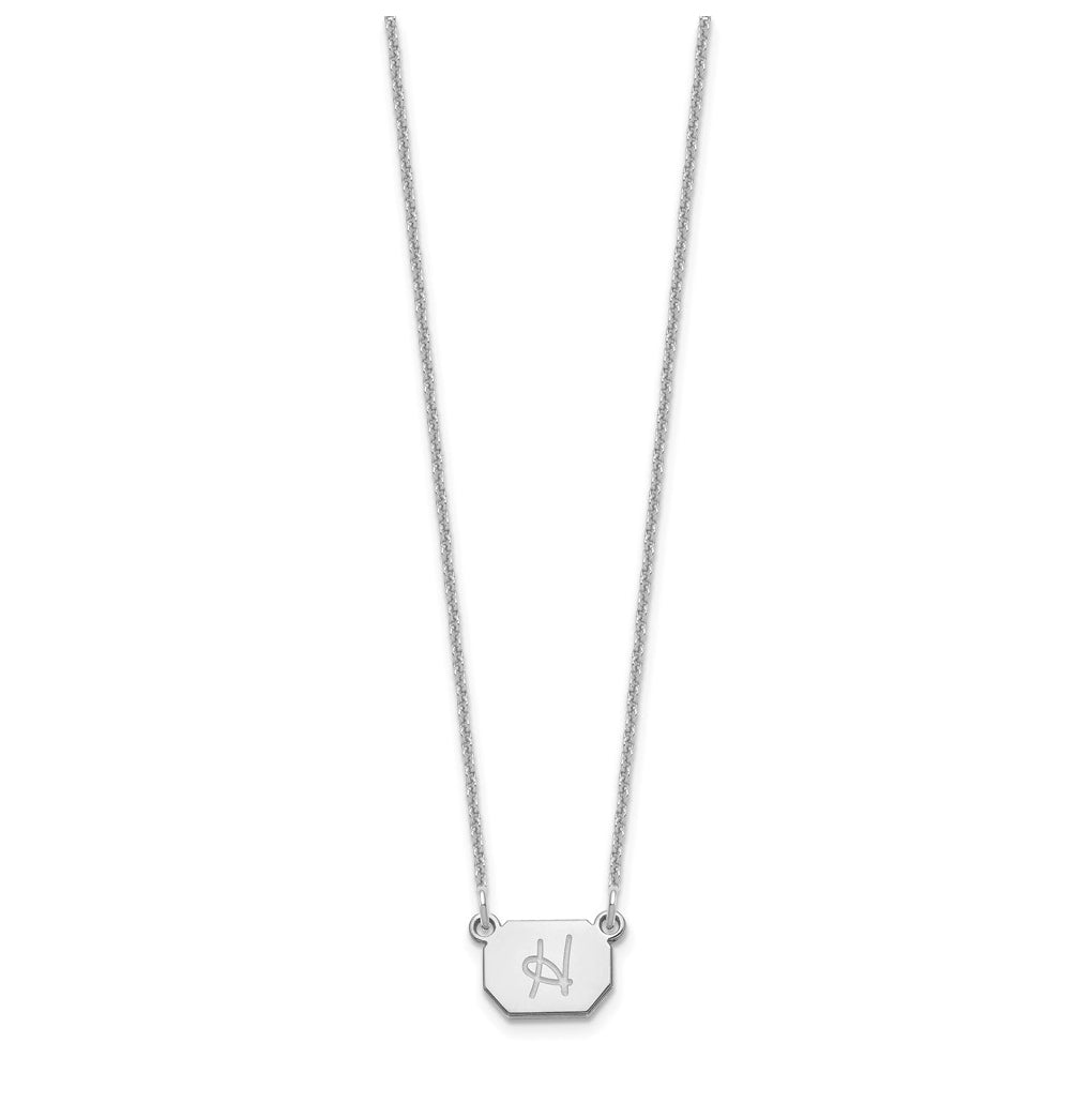 10k Yellow Or White Gold Initial Necklace – Elegant Jewelry Gift for Birthday, Anniversary, Engagement, Wedding