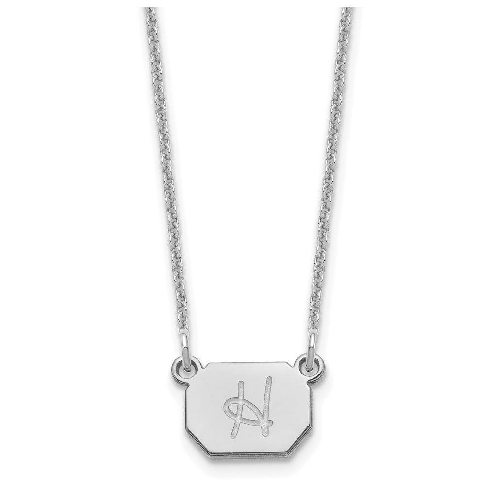 10k Yellow Or White Gold Initial Necklace – Elegant Jewelry Gift for Birthday, Anniversary, Engagement, Wedding