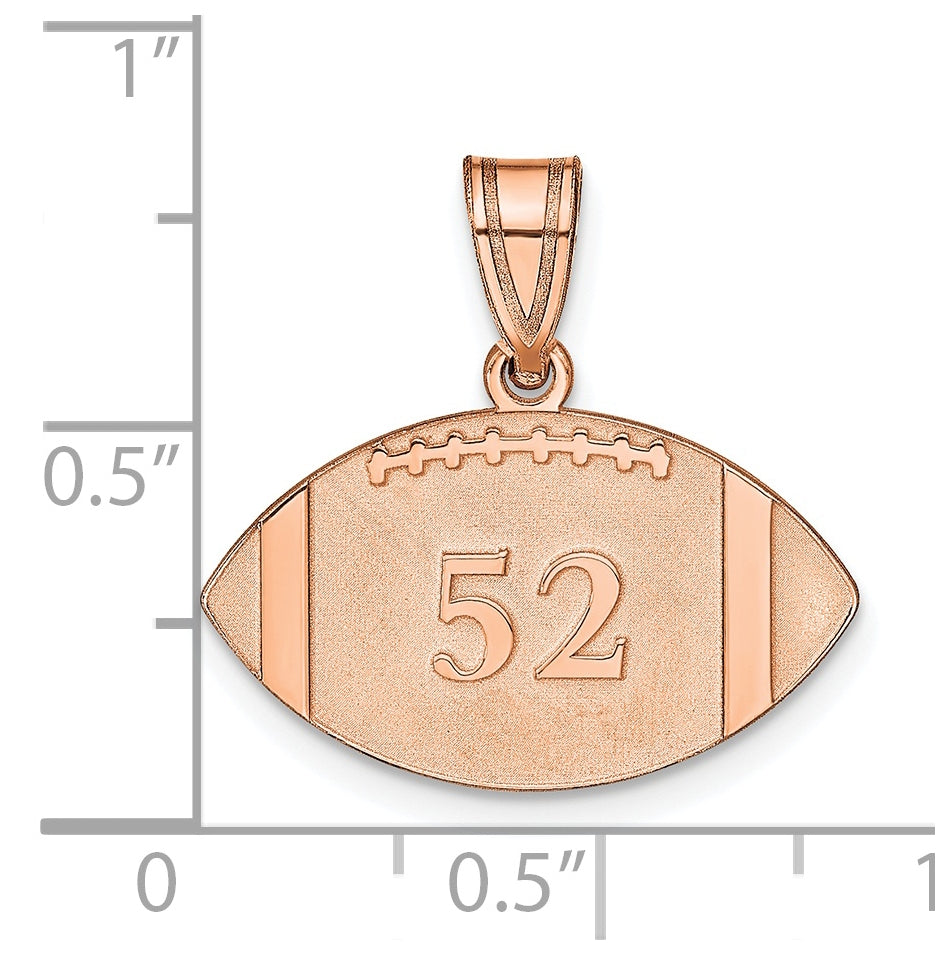 14k Rose Gold Or Sterling Silver Personalized Pendant
