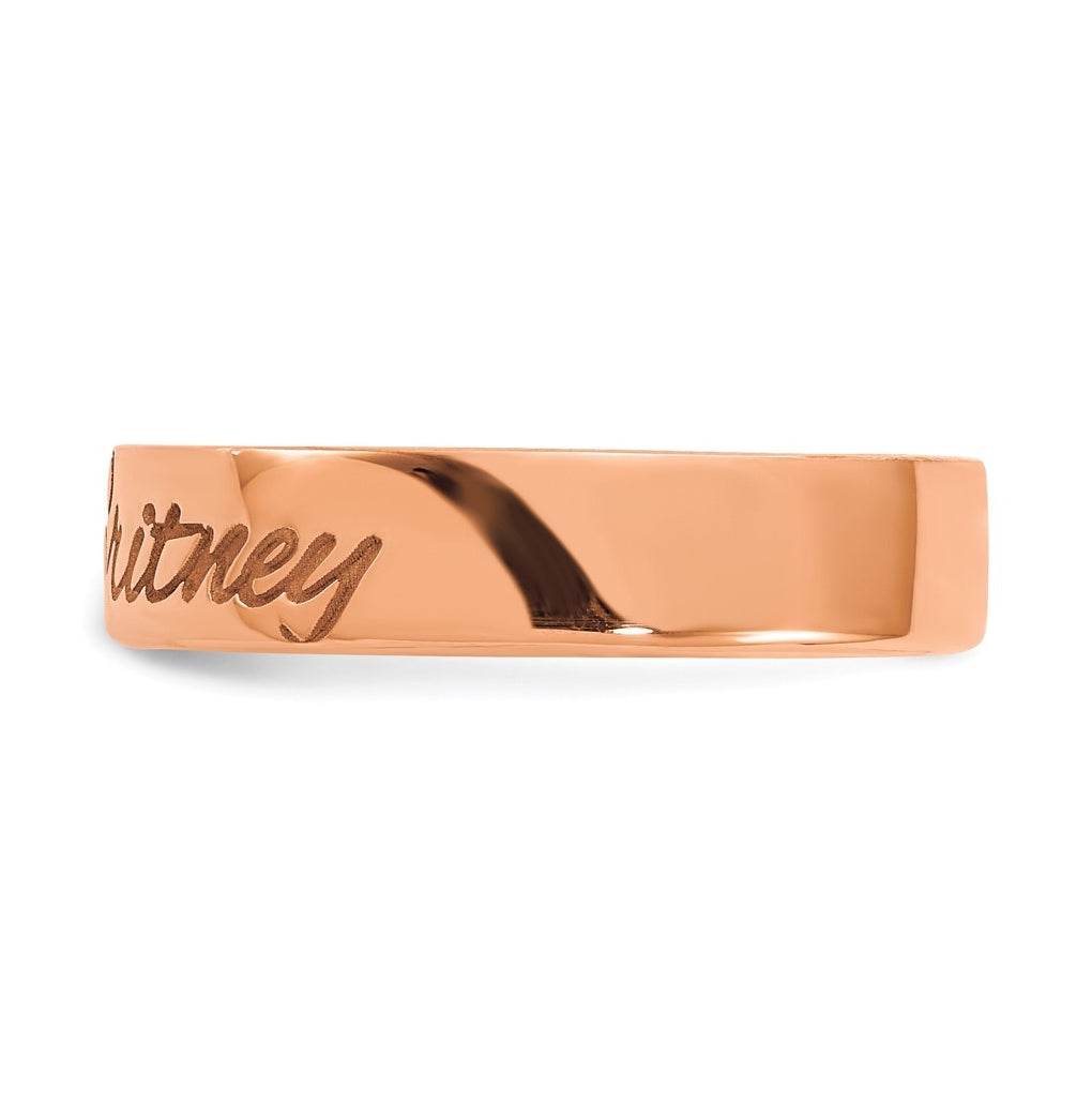 14k Yellow Or White Or Rose Gold Customized Ring – Elegant Jewelry Gift for Birthday, Anniversary, Engagement, Wedding