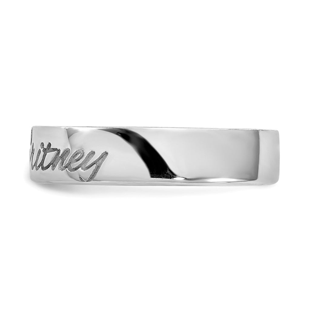14k Yellow Or White Or Rose Gold Customized Ring – Elegant Jewelry Gift for Birthday, Anniversary, Engagement, Wedding