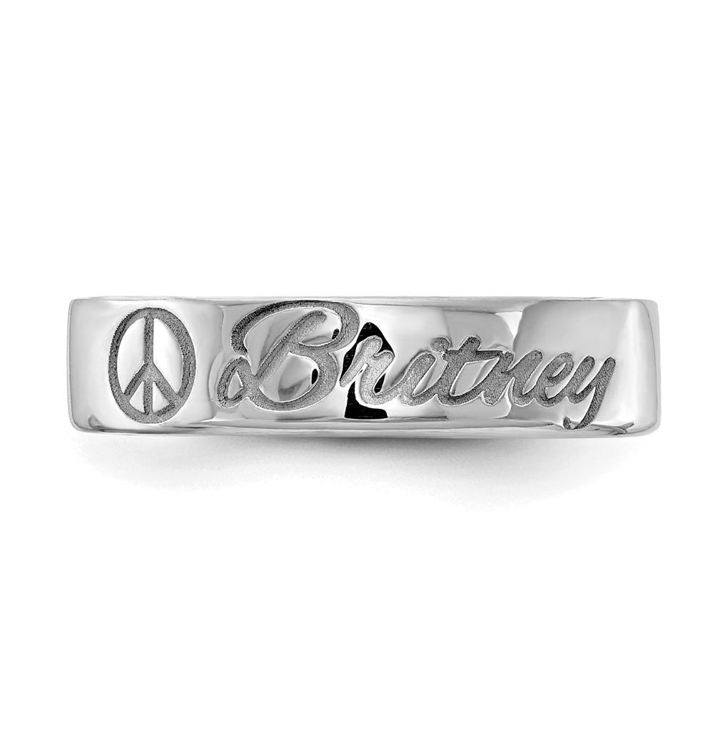 10k Yellow Or White Gold Customized Ring – Elegant Jewelry Gift for Birthday, Anniversary, Engagement, Wedding