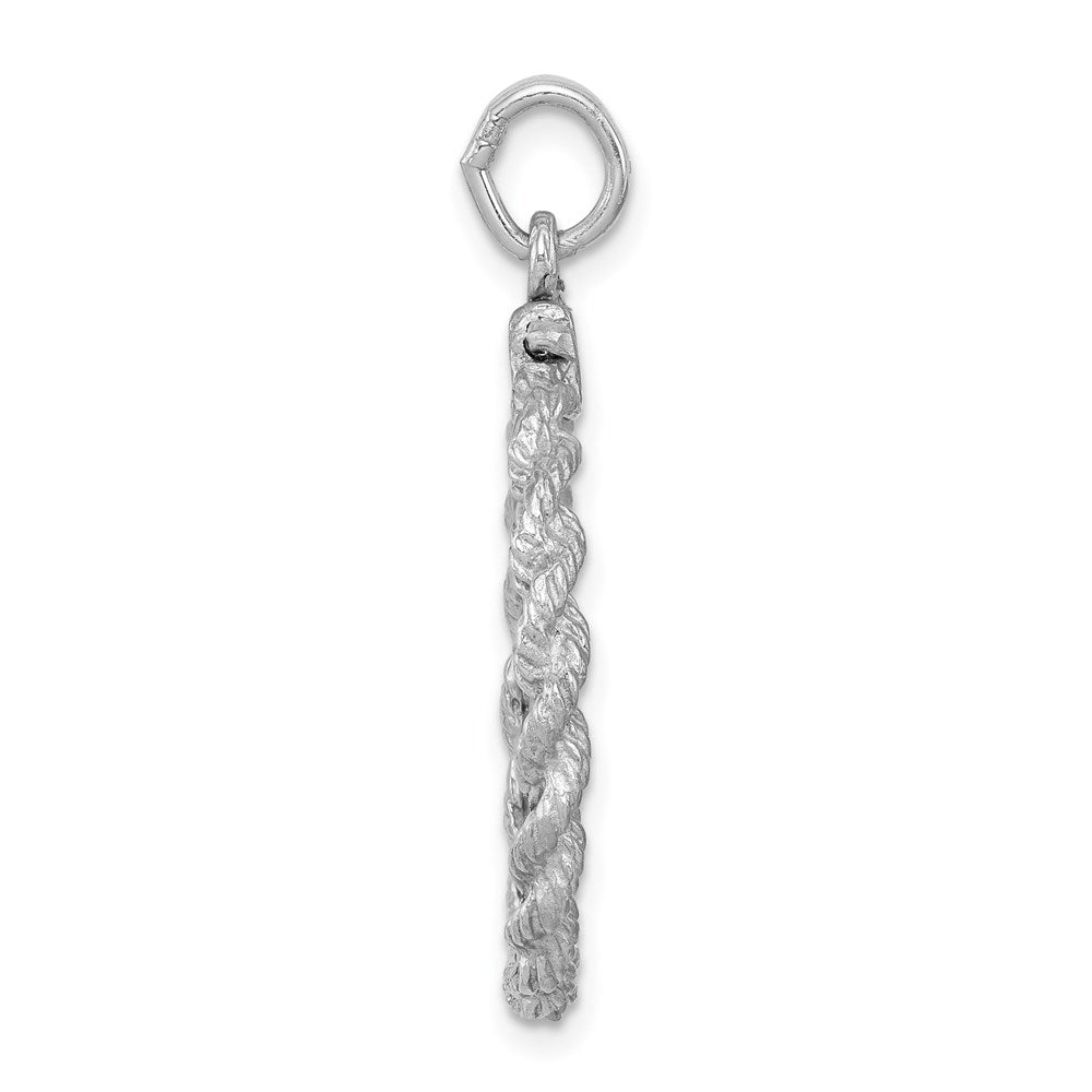 925 Sterling Silver Merry Christmas Disc Engravable Charm Pendant Jewelry Gifts (Length 1.17" Width 0.86")