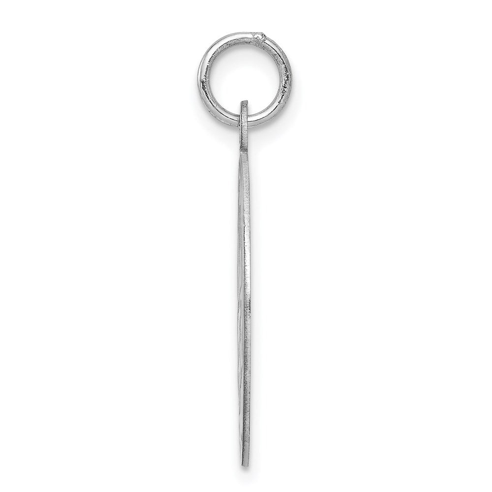 925 Sterling Silver My Best Friend Disc Engravable Charm Pendant Jewelry Gifts (Length 0.86" Width 0.74")