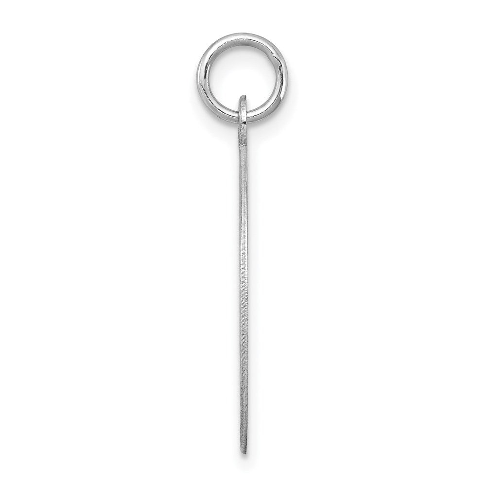 925 Sterling Silver Holy Communion Disc Engravable Charm Pendant Jewelry Gifts (Length 0.98" Width 0.78")