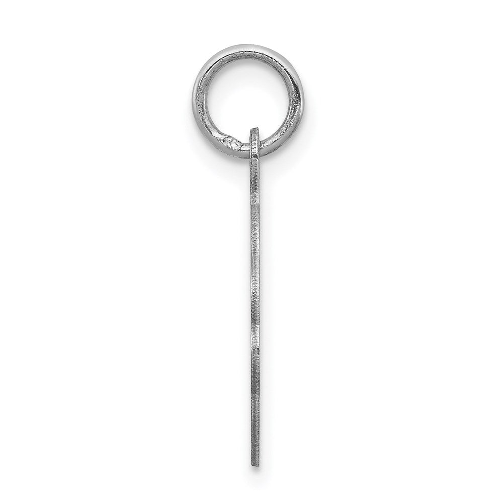 925 Sterling Silver Jesus Loves Me Disc Engravable Charm Pendant Jewelry Gifts (Length 0.9" Width 0.59")