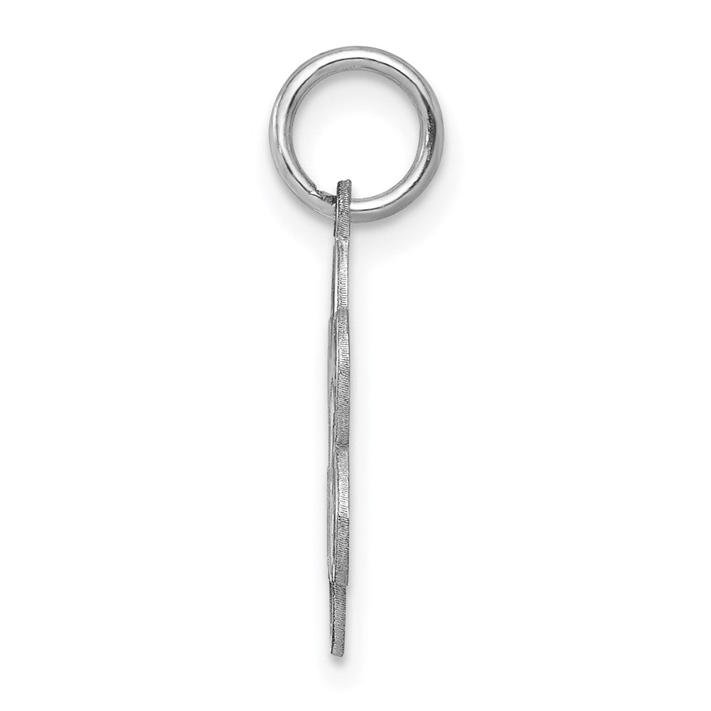 925 Sterling Silver Graduation Day Disc Engravable Charm Pendant Jewelry Gifts (Length 0.82" Width 0.47")