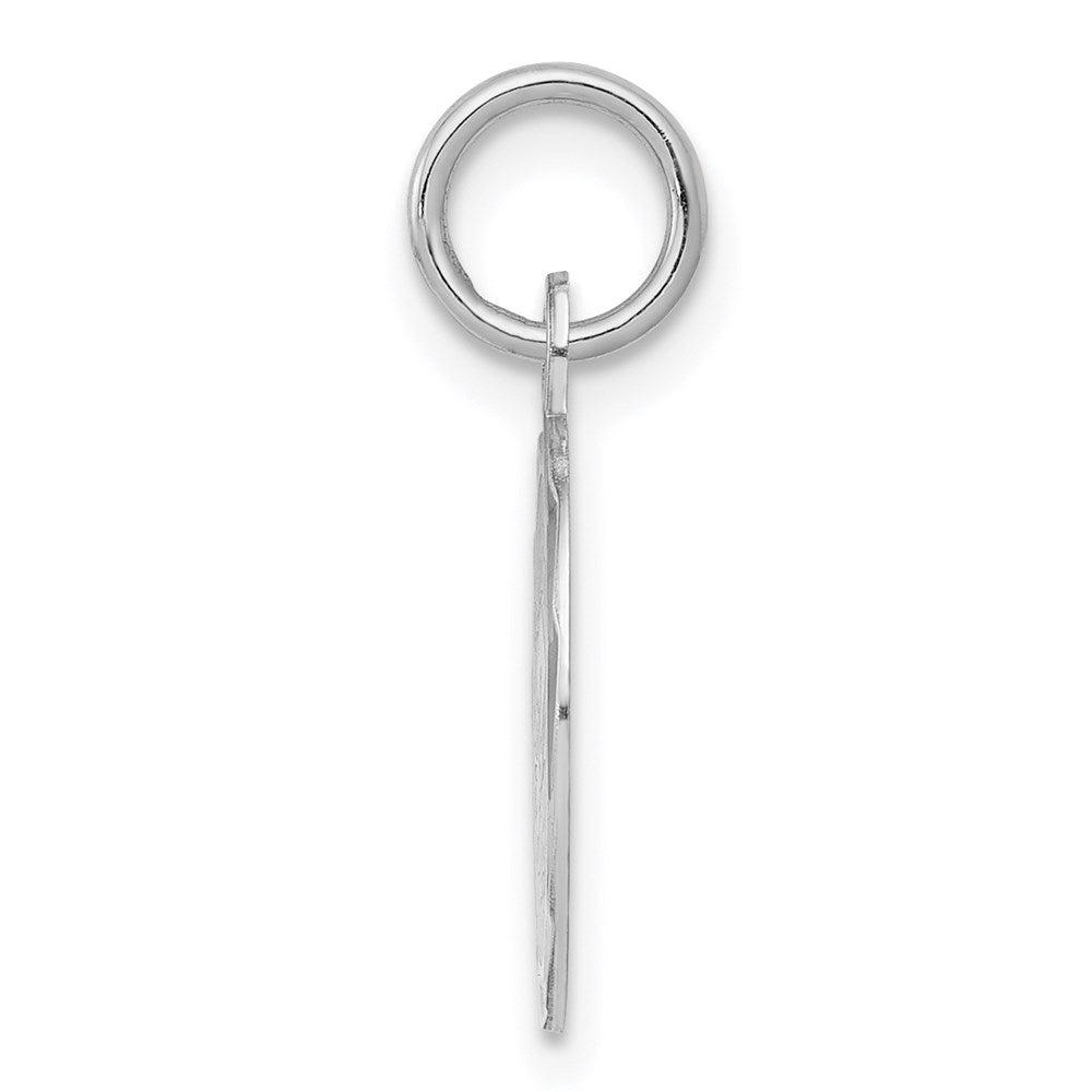 925 Sterling Silver Graduation Day Disc Engravable Charm Pendant Jewelry Gifts (Length 0.82" Width 0.51")