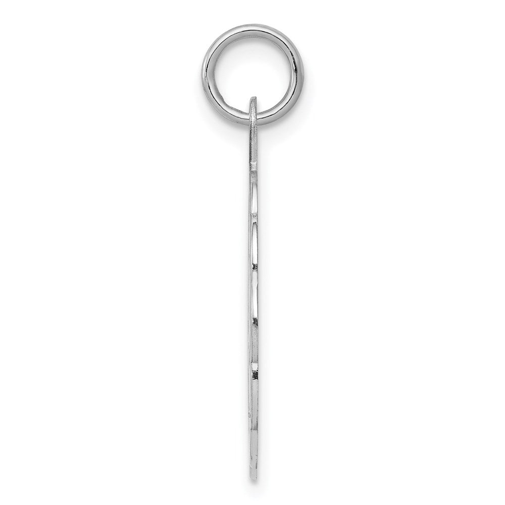 925 Sterling Silver Graduation Day Disc Engravable Charm Pendant Jewelry Gifts (Length 1.05" Width 0.78")