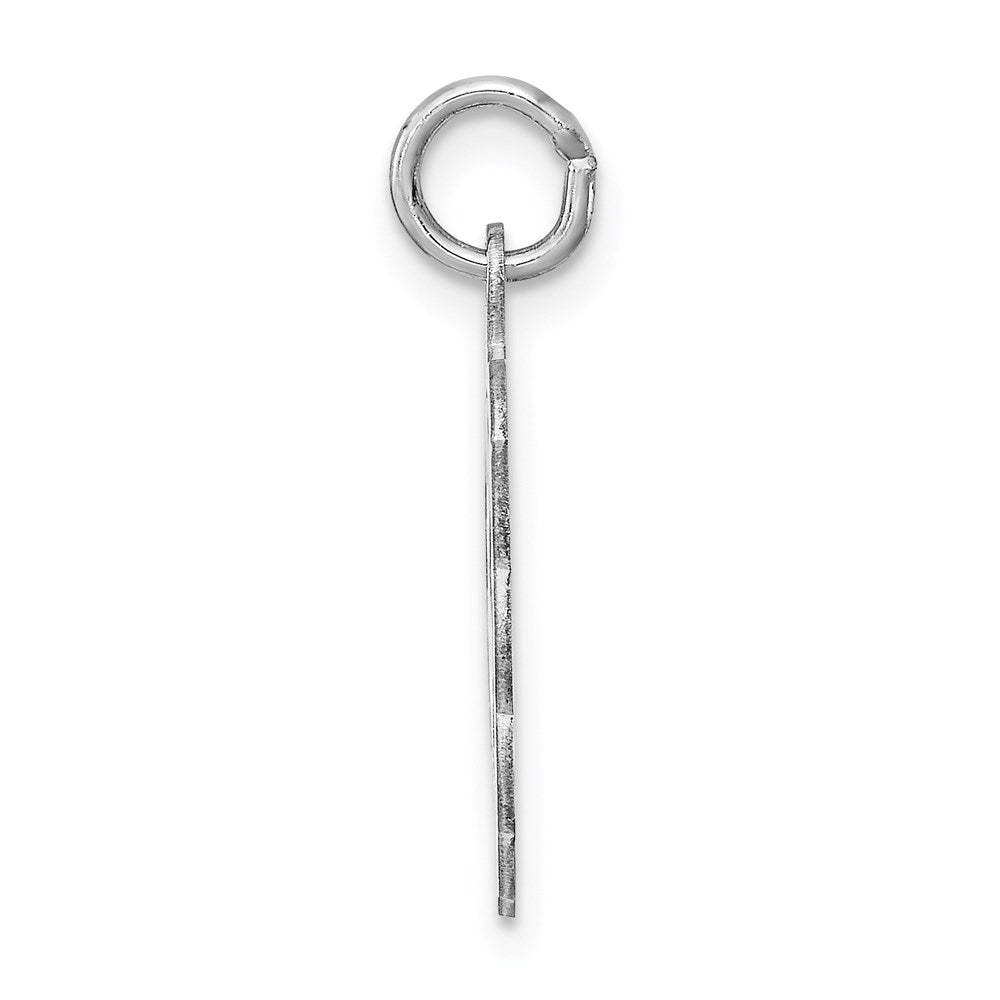 925 Sterling Silver Its a Girl Engravable Charm Pendant Jewelry Gifts (Length 0.9" Width 0.62")