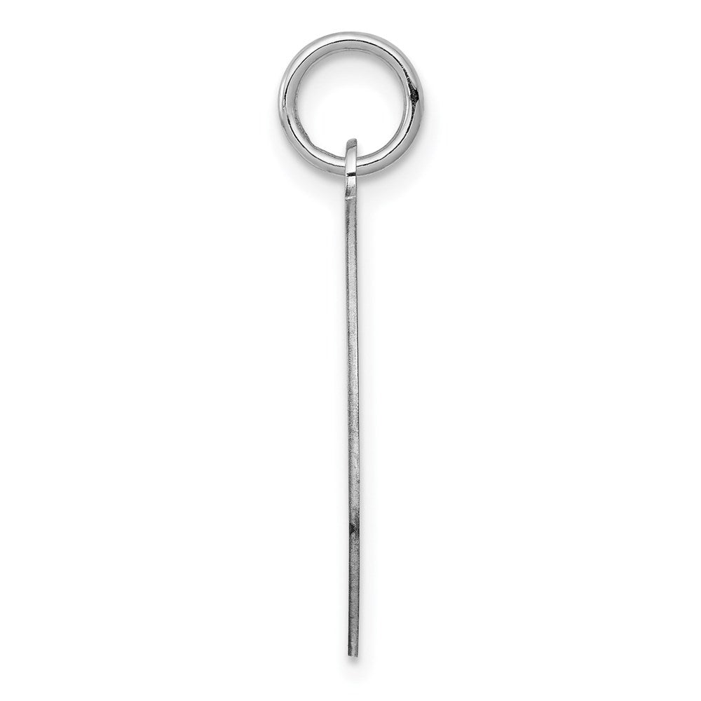 925 Sterling Silver Pekingese Disc Engravable Charm Pendant Jewelry Gifts (Length 1.01" Width 0.74")