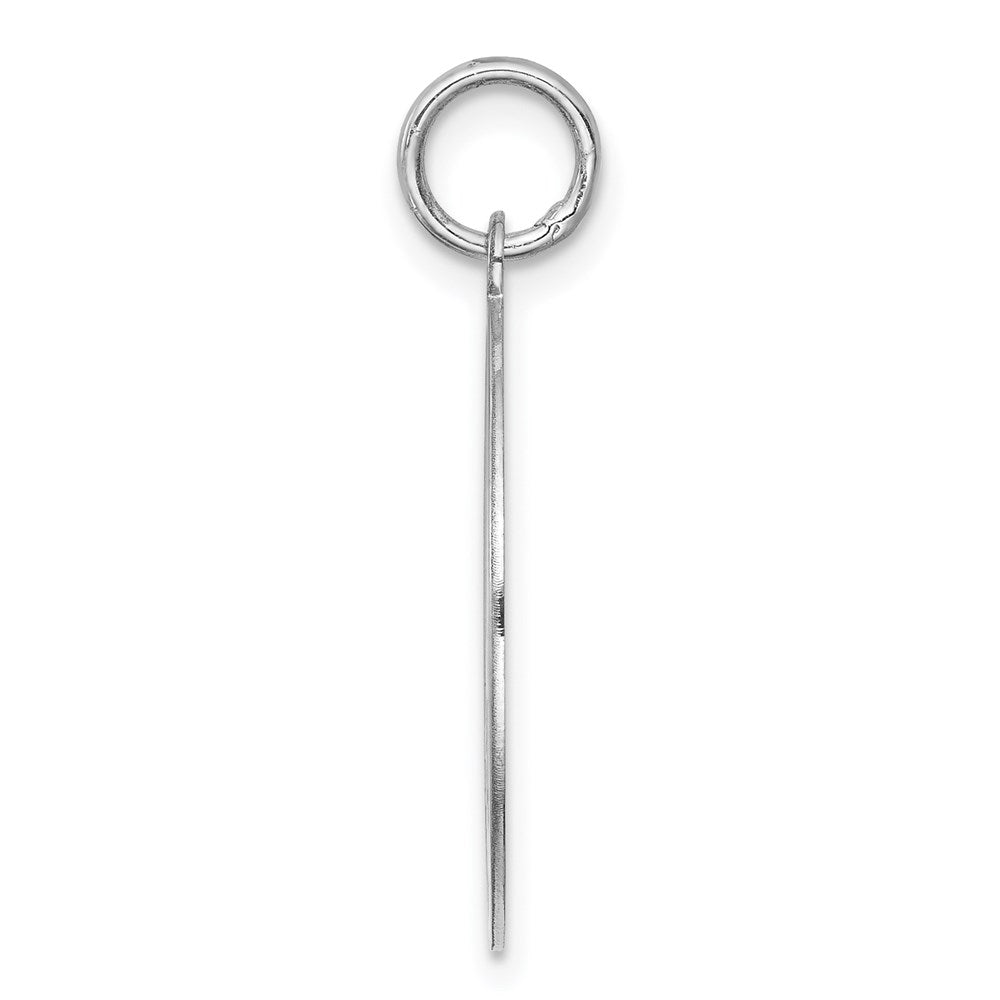 925 Sterling Silver Schnauzer Disc Engravable Charm Pendant Jewelry Gifts (Length 1.01" Width 0.74")
