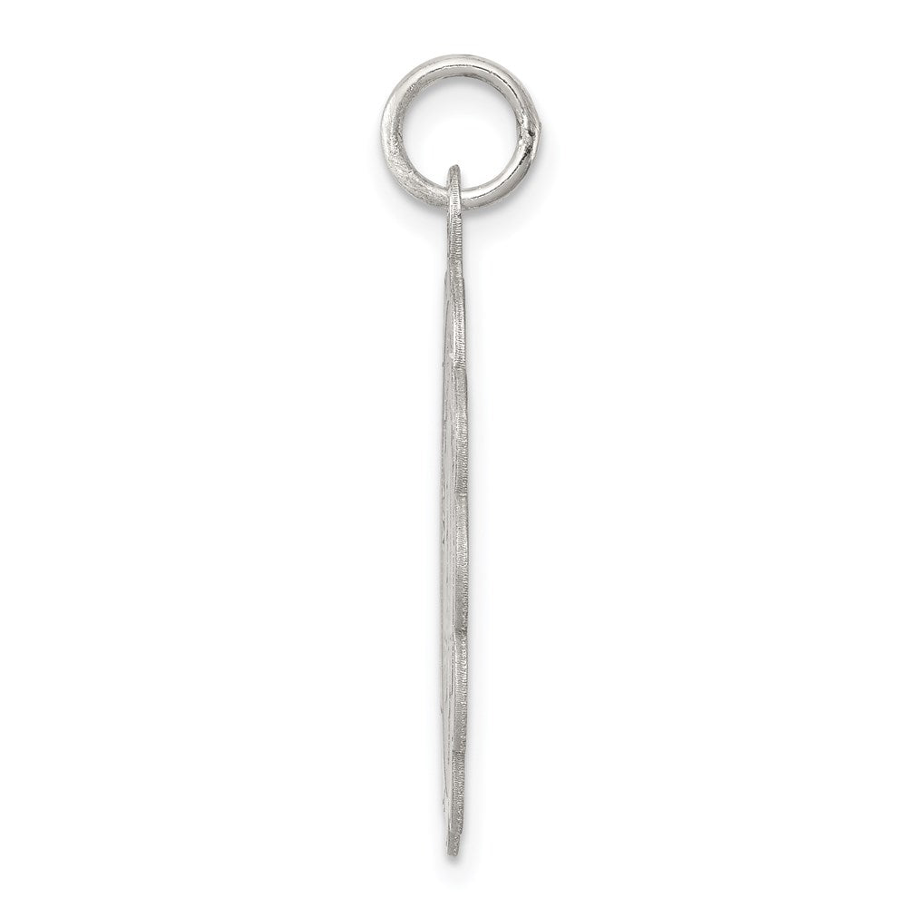 925 Sterling Silver My Confirmation Disc Engravable Charm Pendant Jewelry Gifts (Length 0.98" Width 0.9")