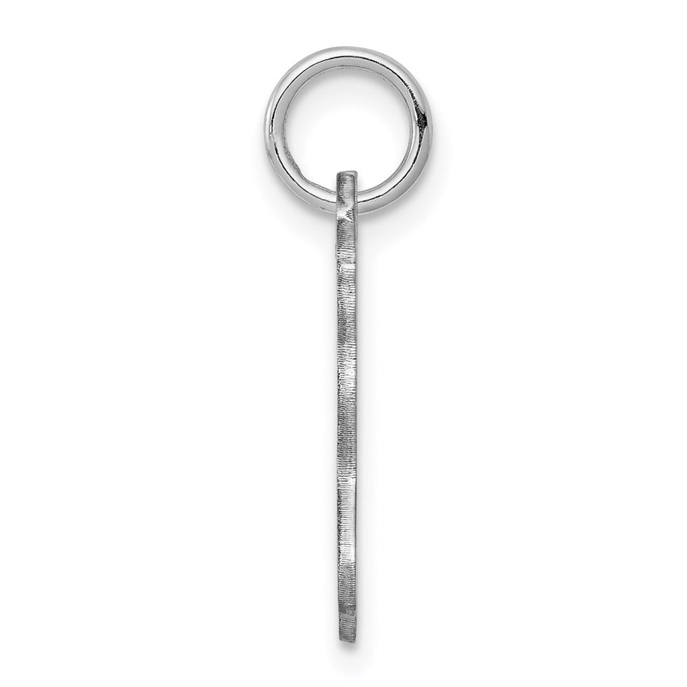 925 Sterling Silver United States Polished Engravable Charm Pendant Jewelry Gifts (Length 0.66" Width 0.9")