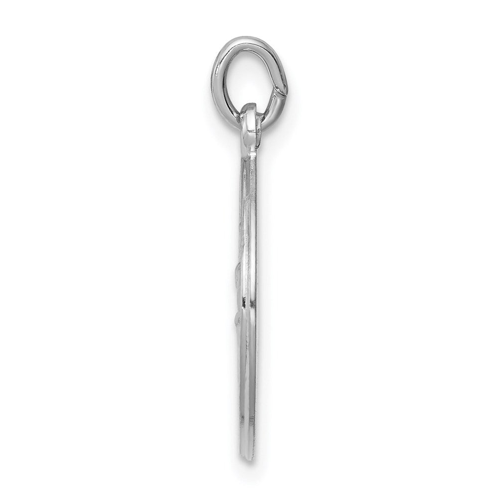 925 Sterling Silver Saint Christopher Medal Engravable Charm Pendant Jewelry Gifts (Length 0.82" Width 0.59")