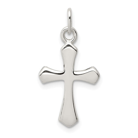 925 Sterling Silver Passion Crucifix CrossEngravable Charm Pendant Jewelry Gifts (Length 0.86" Width 0.47")