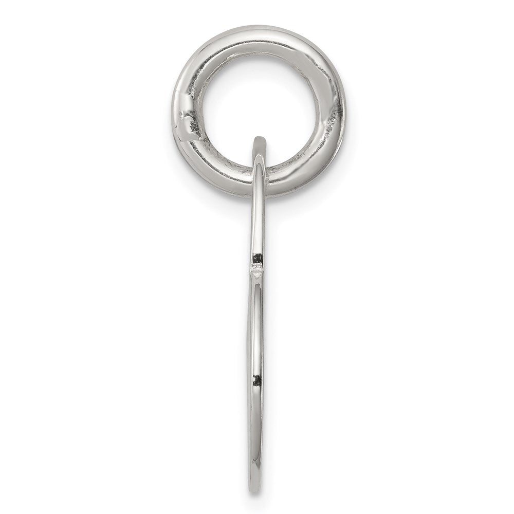 925 Sterling Silver Heart with Cut Out HeartEngravable Charm Pendant Jewelry Gifts (Length 0.98" Width 0.78")