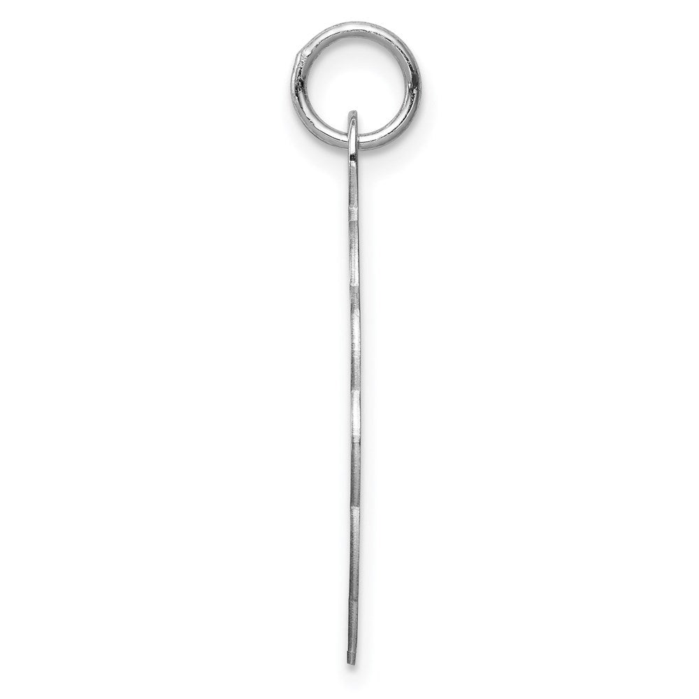 925 Sterling Silver Boy Disc Engravable Charm Pendant Jewelry Gifts (Length 1.13" Width 0.9")