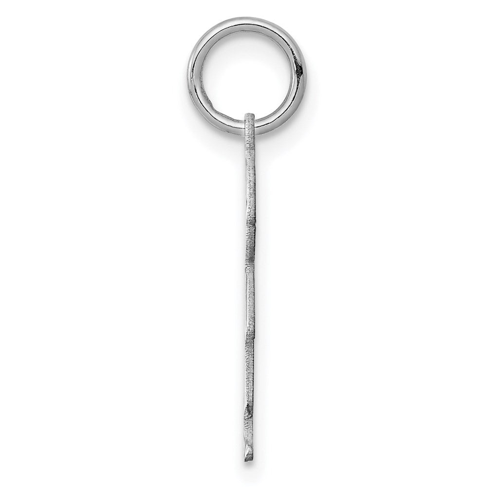 925 Sterling Silver Boy Polished Front Back Disc Engravable Charm Pendant Jewelry Gifts (Length 0.82" Width 0.39")