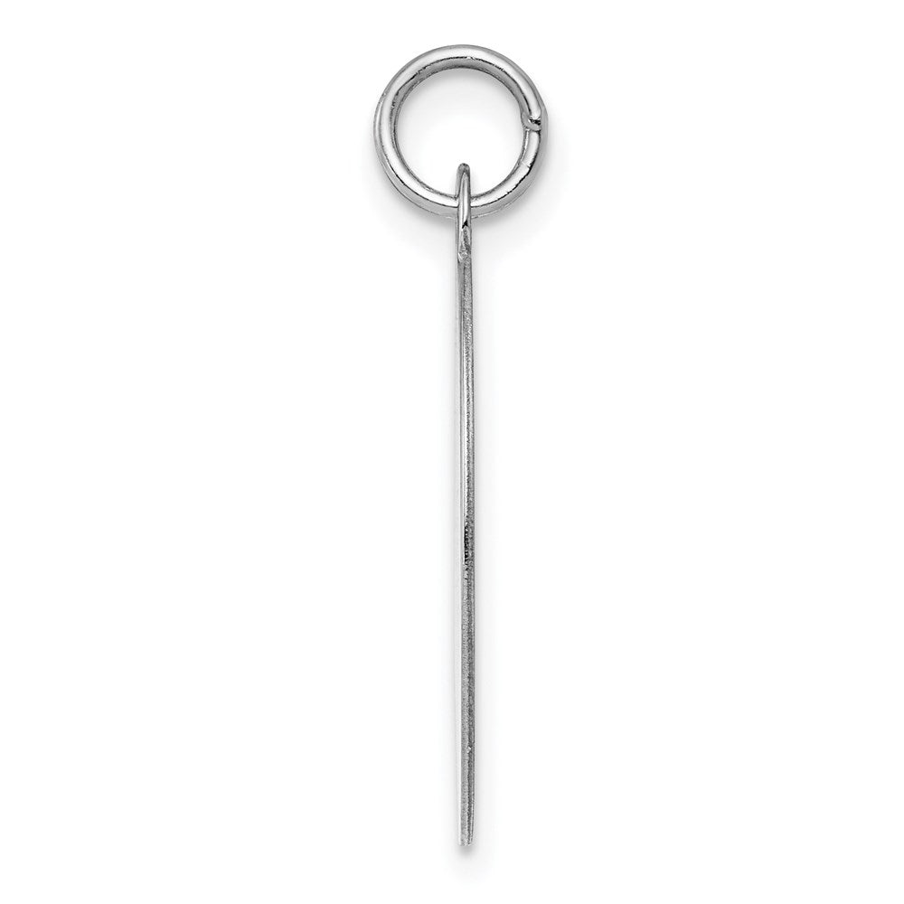 925 Sterling Silver Oval Polish Front Back Disc Engravable Charm Pendant Jewelry Gifts (Length 1.01" Width 0.66")