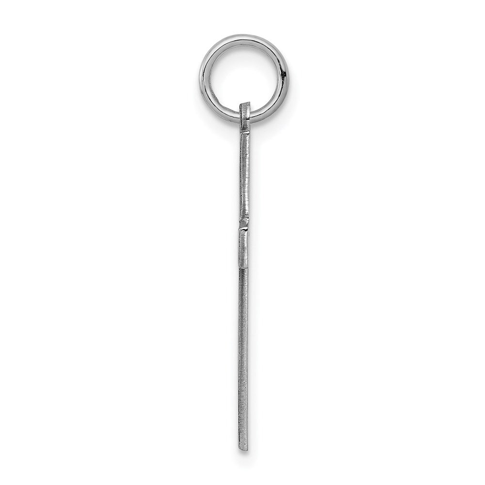 925 Sterling Silver Laser Designed Crucifix CrossEngravable Charm Pendant Jewelry Gifts (Length 1.05" Width 0.51")