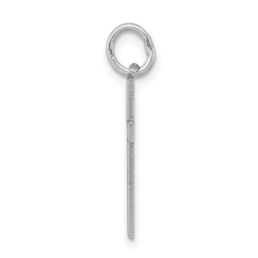 925 Sterling Silver Laser Designed Crucifix CrossEngravable Charm Pendant Jewelry Gifts (Length 0.82" Width 0.39")
