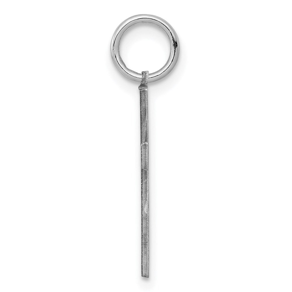 925 Sterling Silver Laser Designed Crucifix CrossEngravable Charm Pendant Jewelry Gifts (Length 0.86" Width 0.39")