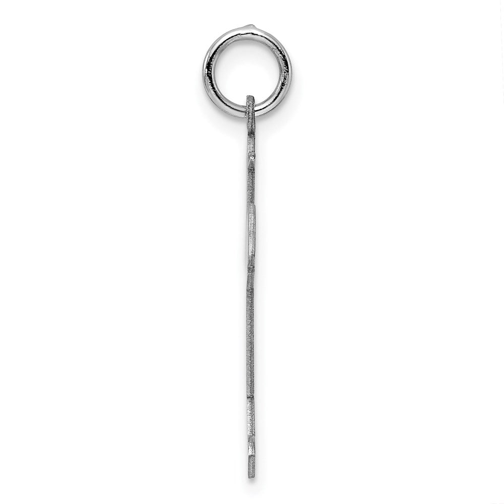 925 Sterling Silver Joy Kid Engravable Charm Pendant Jewelry Gifts (Length 1.17" Width 0.78")