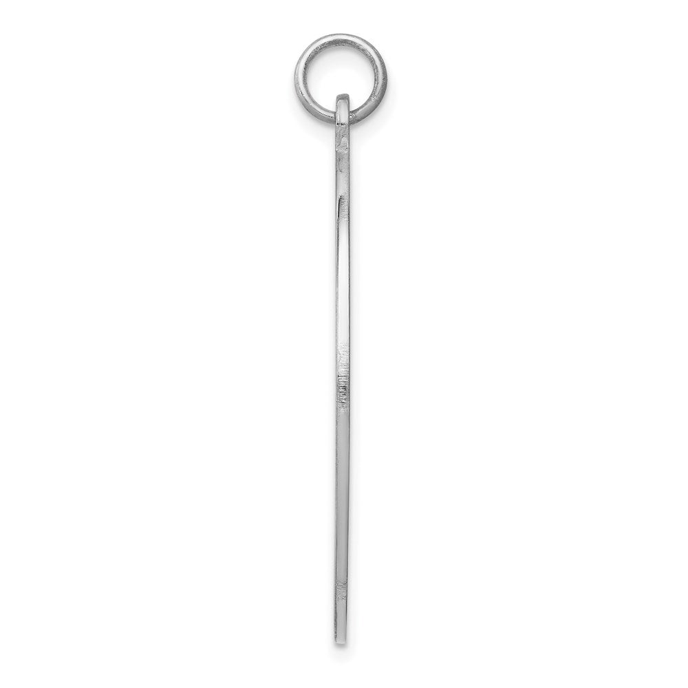 925 Sterling Silver Medical Jewelry Engravable Charm Pendant Jewelry Gifts (Length 1.35" Width 1.24")