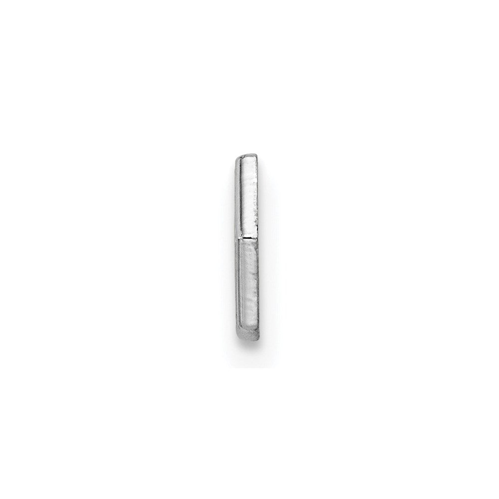 925 Sterling Silver Non enameled Attachable Emblem MedicalEngravable Charm Pendant Jewelry Gifts (Length 0.23" Width 0.27")